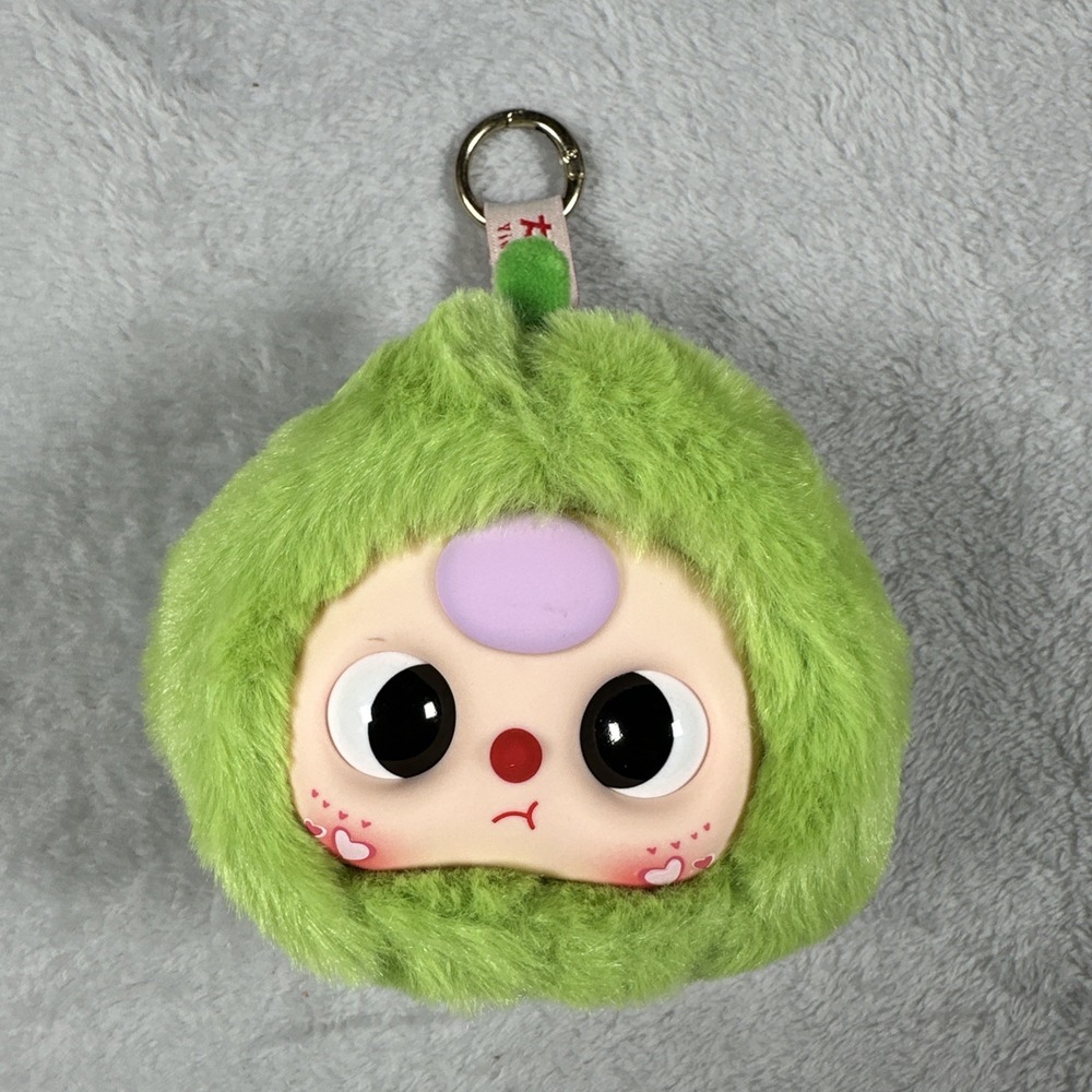 Pop Mart Baby Three Orchard Big Cute Plush Pendant Fragrant Pear 🍐 ITEM IN PICS